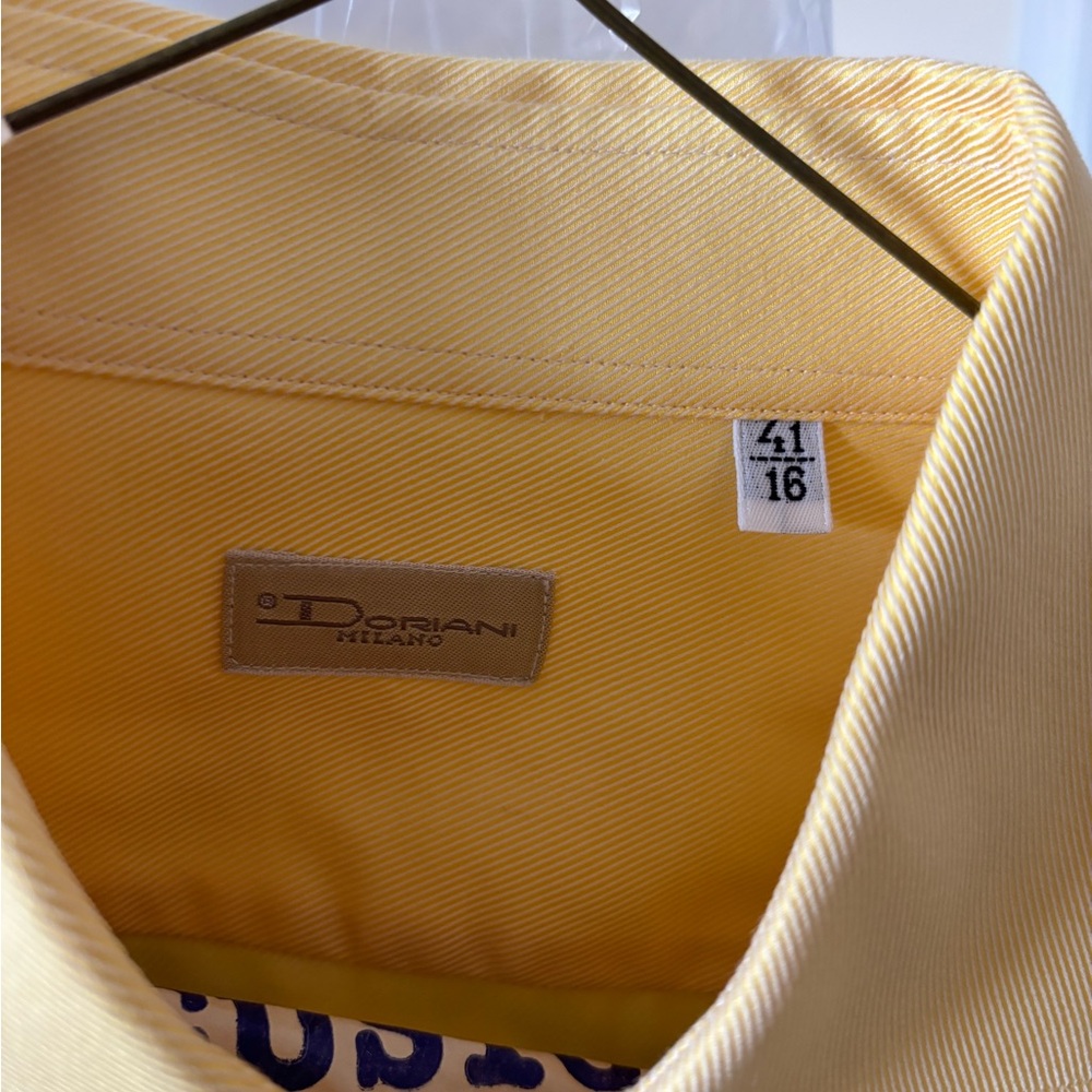 Yellow Dress Shirt for Men